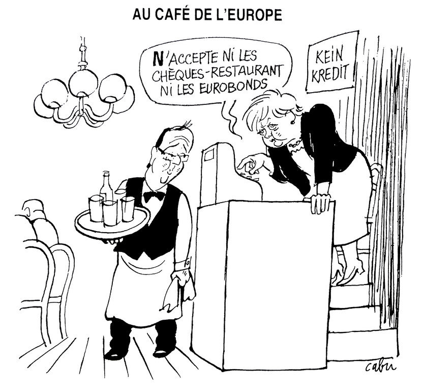 Karikatur von CABU
