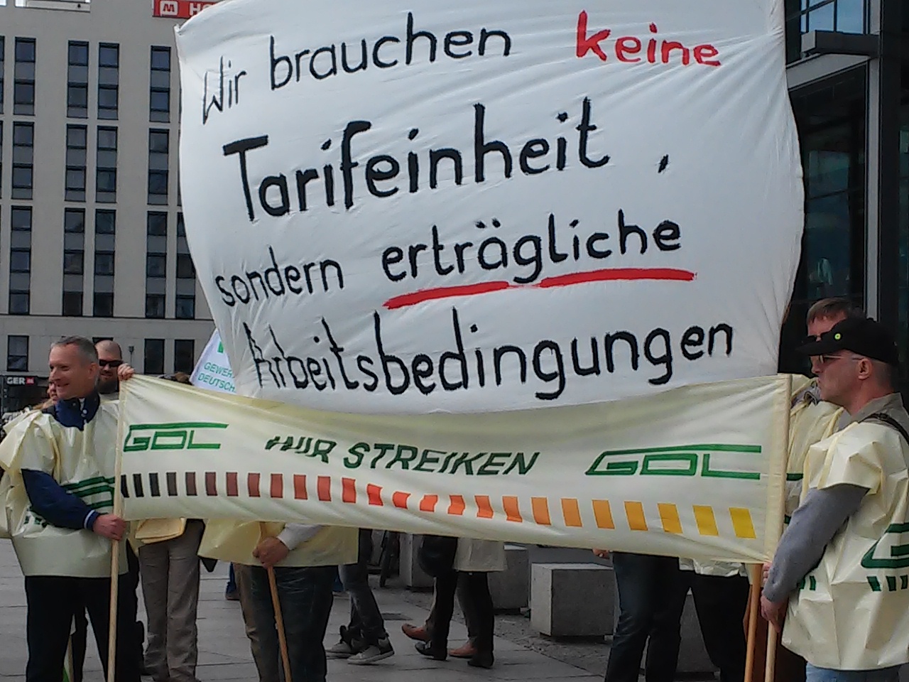 Kundgebung 7. Mai 2015