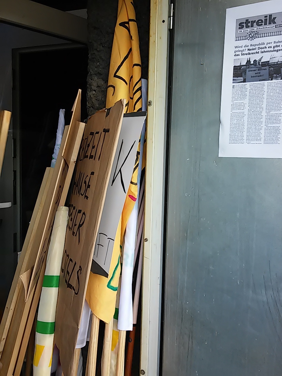 Demonstrationsutensilien