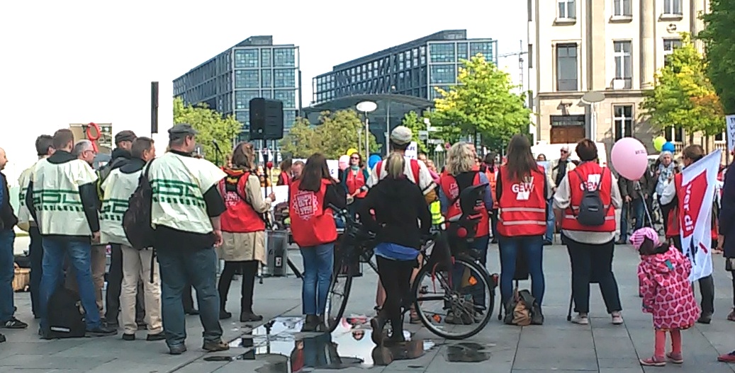 Besuch beim Kitastreik