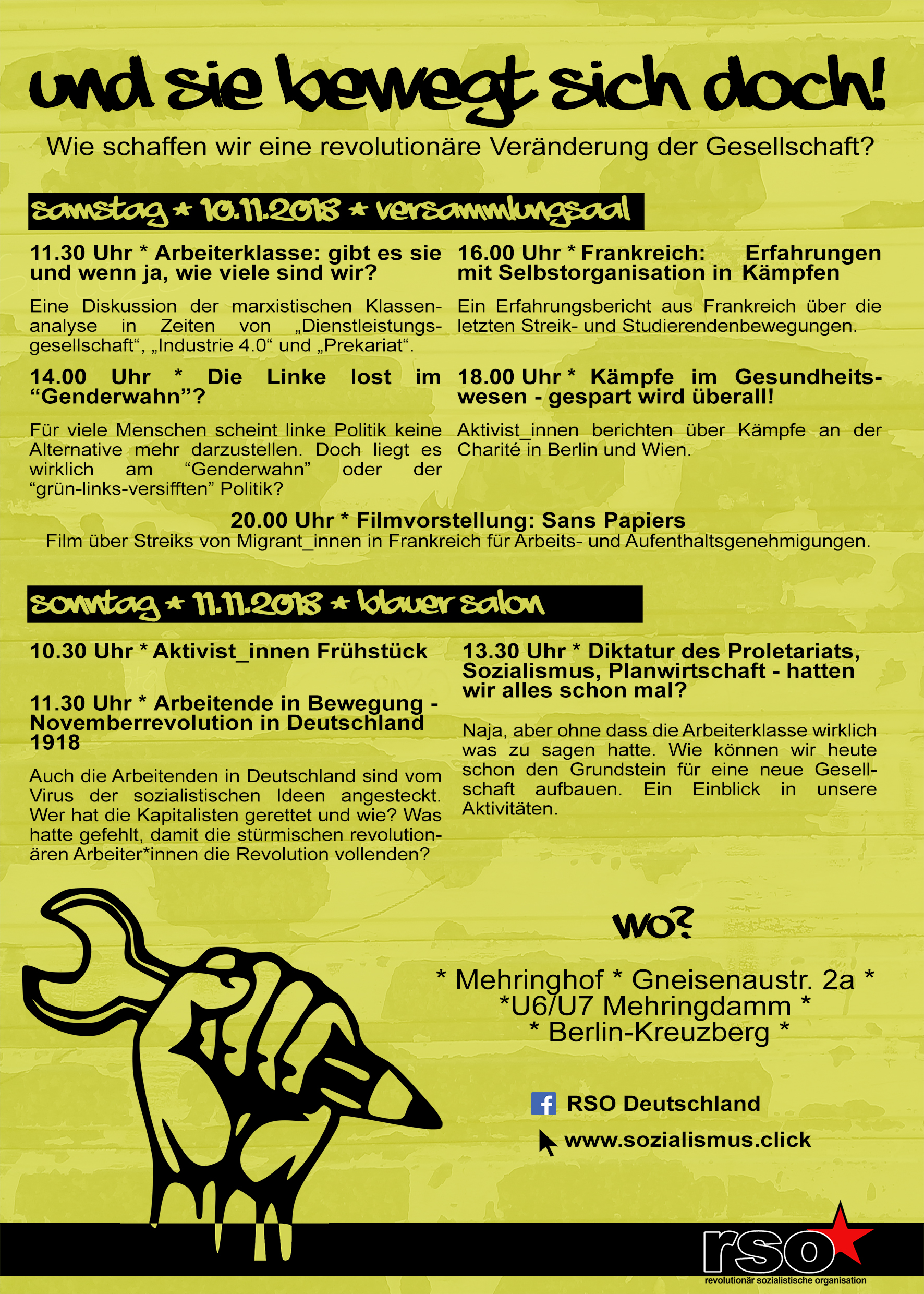 Veranstaltung November